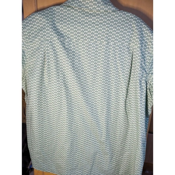 Shaquille O'Neal XLG Big Fit Dress Shirt Cotton/Polyester Short Sleeve - Picture 2 of 3